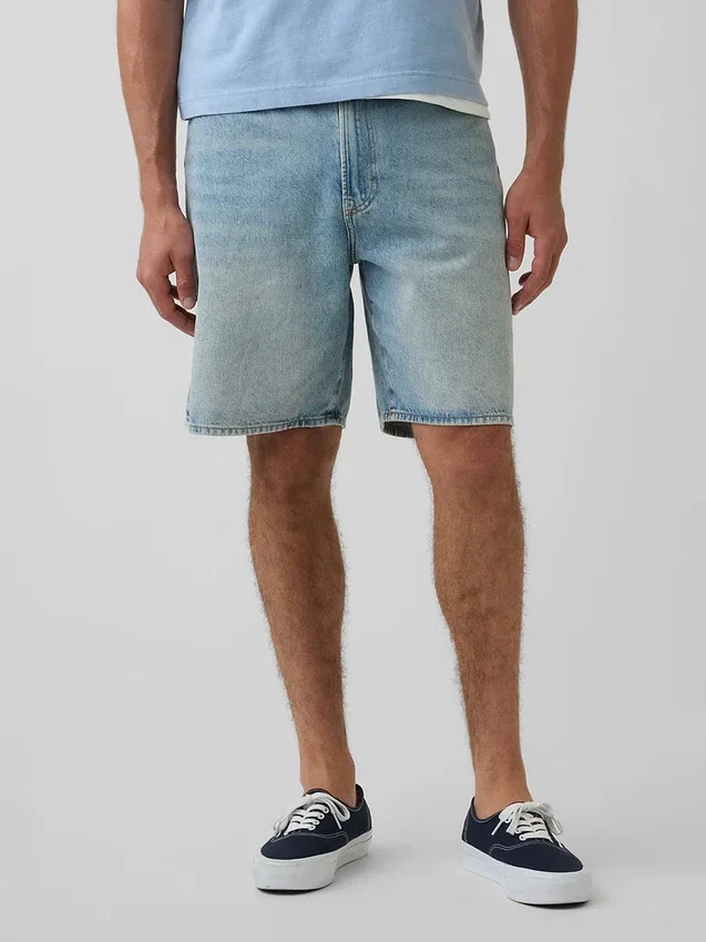 90-talls løse denim Shorts