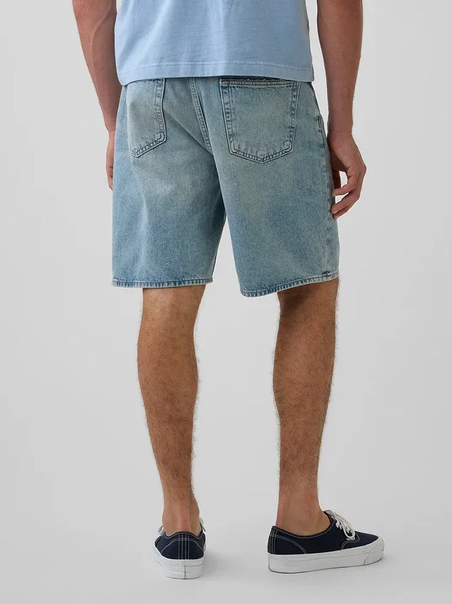90-talls løse denim Shorts