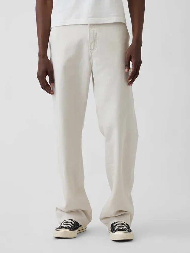 90-talls løse tømmermannjeans