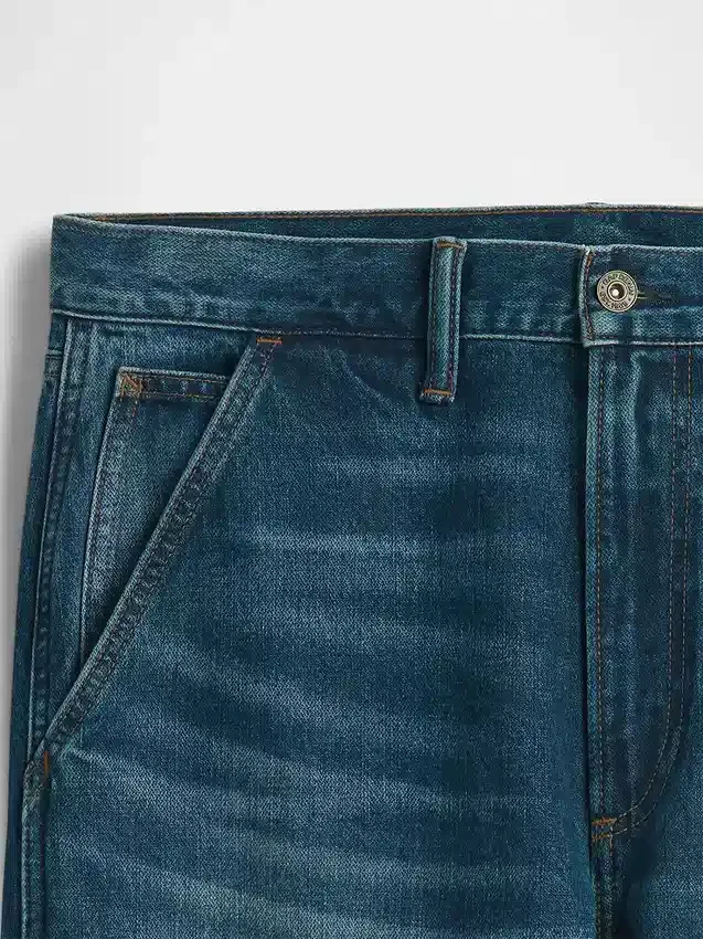 90-talls løse tømmermannjeans