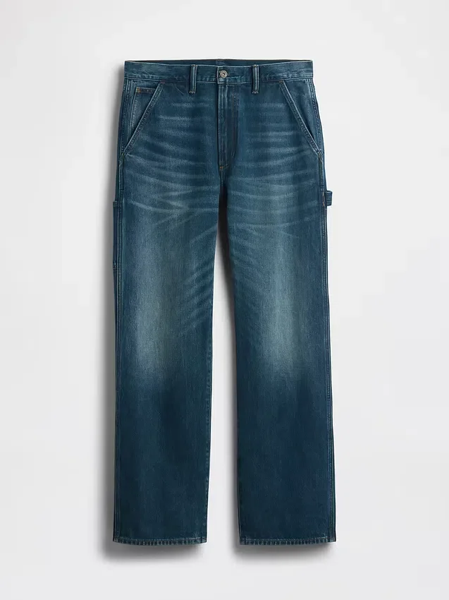 90-talls løse tømmermannjeans