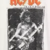 AC/DC T-skjorte med grafisk trykk i avslappet passform