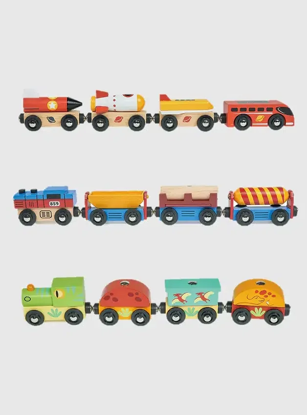 Adventure Trains-leketøyspakke for småbarn