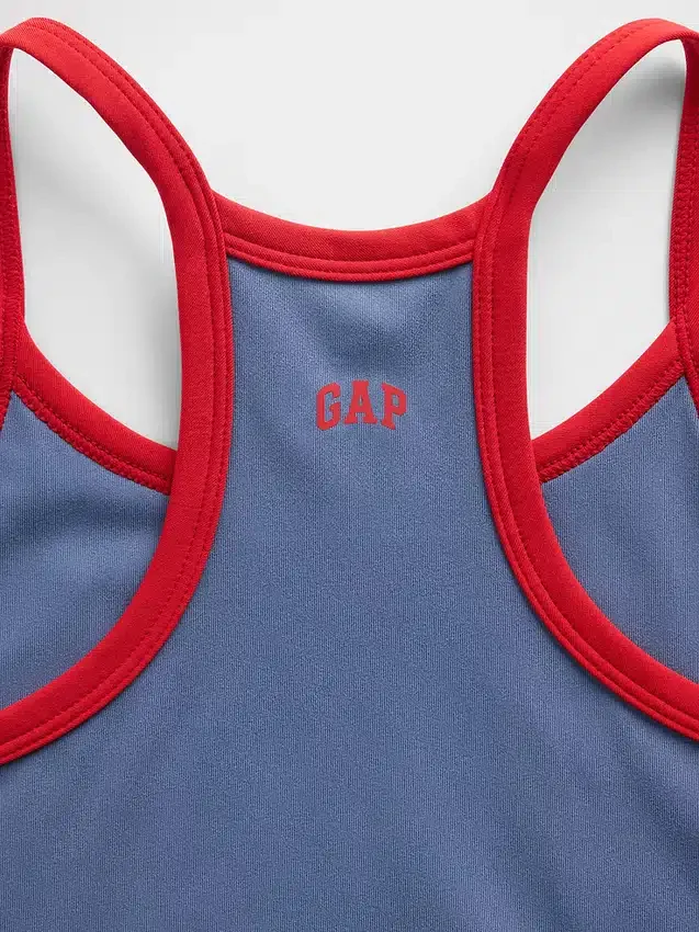 Aktiv tank-top med racerrygg for barn