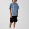 Aktive shorts i mesh for barn, 8"