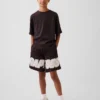 Aktive shorts i mesh for barn, 8"