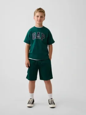 Aktive shorts i mesh for barn, 8"