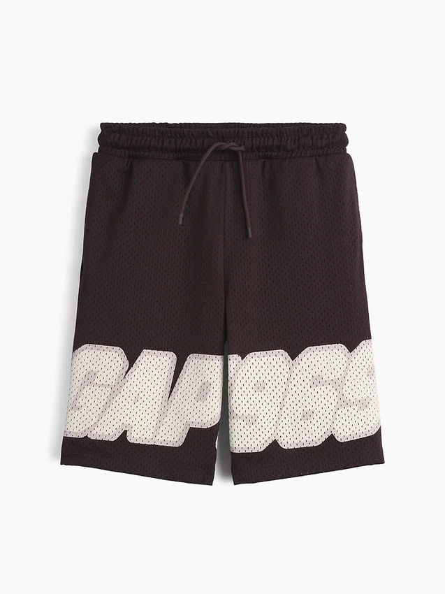 Aktive shorts i mesh for barn, 8"