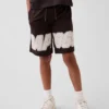 Aktive shorts i mesh for barn, 8"