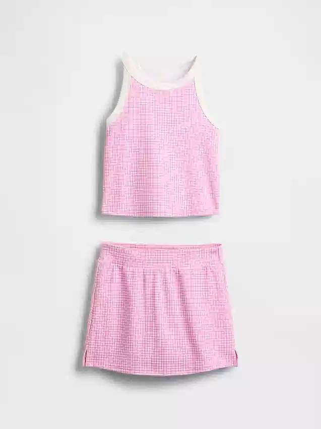 Aktivt skort-antrekk for barn