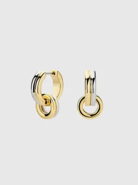 Ana Luisa Asher Drop Huggie-øreringer