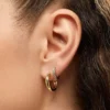 Ana Luisa Giulia mellomstore hoop-øreringer