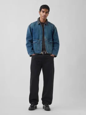 Arbeidsjakke i denim