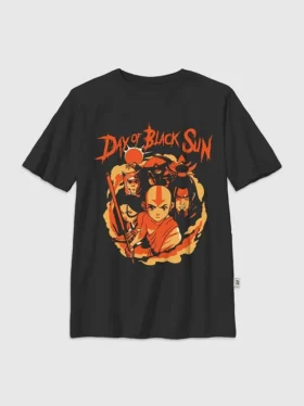 Avatar: The Last Airbender-T-skjorte med «Black Sun»-motiv for barn