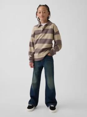 Avslappede bootcut-Jeans for barn