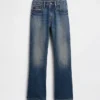 Avslappede bootcut-Jeans for barn
