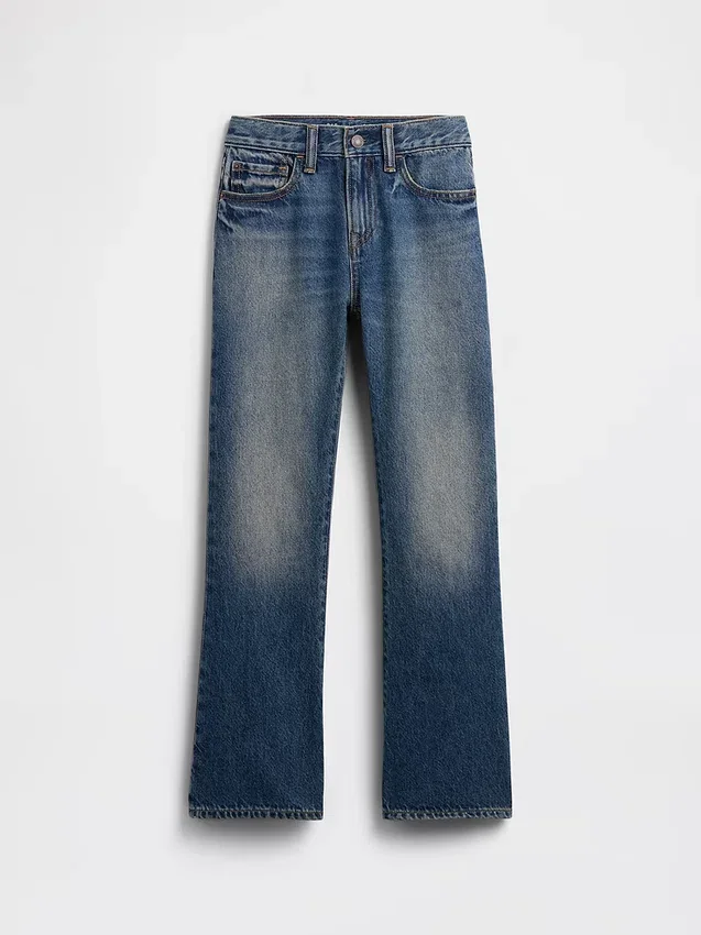 Avslappede bootcut-Jeans for barn