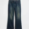 Avslappede bootcut-Jeans for barn