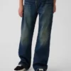 Avslappede bootcut-Jeans for barn