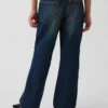 Avslappede bootcut-Jeans for barn