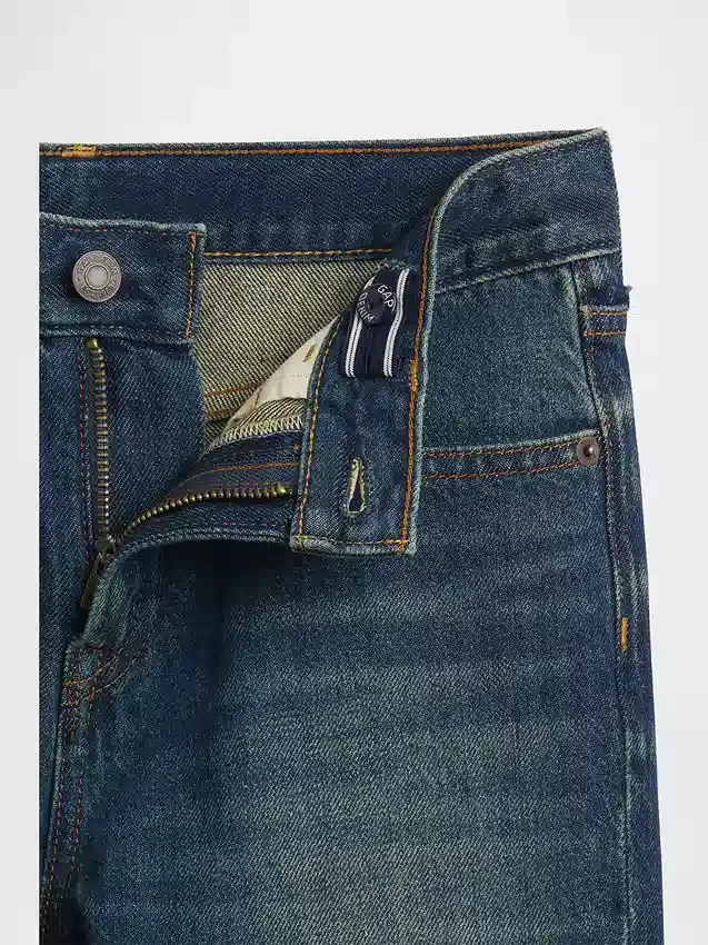 Avslappede bootcut-Jeans for barn