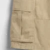 Avslappede, enkle cargoshorts for barn
