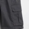 Avslappede, enkle cargoshorts for barn
