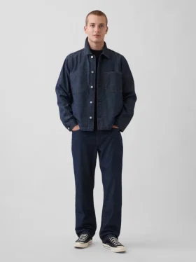 Avslappede, rette jeans