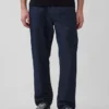 Avslappede, rette jeans