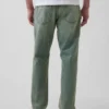 Avslappede, rette jeans
