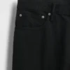Avslappede, rette jeans