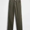 Avslappede, rette jeans