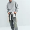 Avslappede, rette jeans