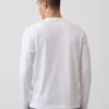 Avslappet Henley-T-skjorte
