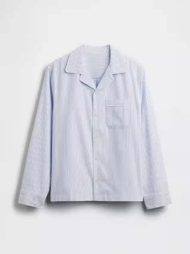 Avslappet pyjamas-skjorte