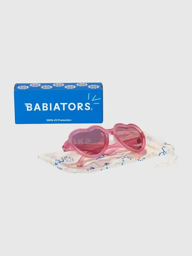 Babiators solbriller for småbarn og barn med hjerteform