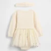 Baby-body-bodyer-kjolesett i tyll