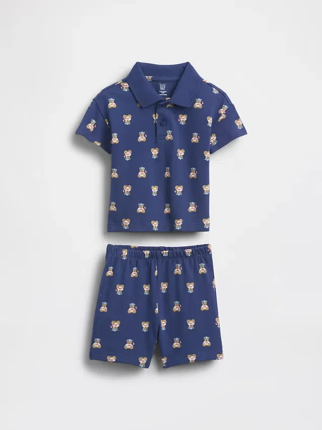 Baby Brannan Bear-piképolo-antrekk
