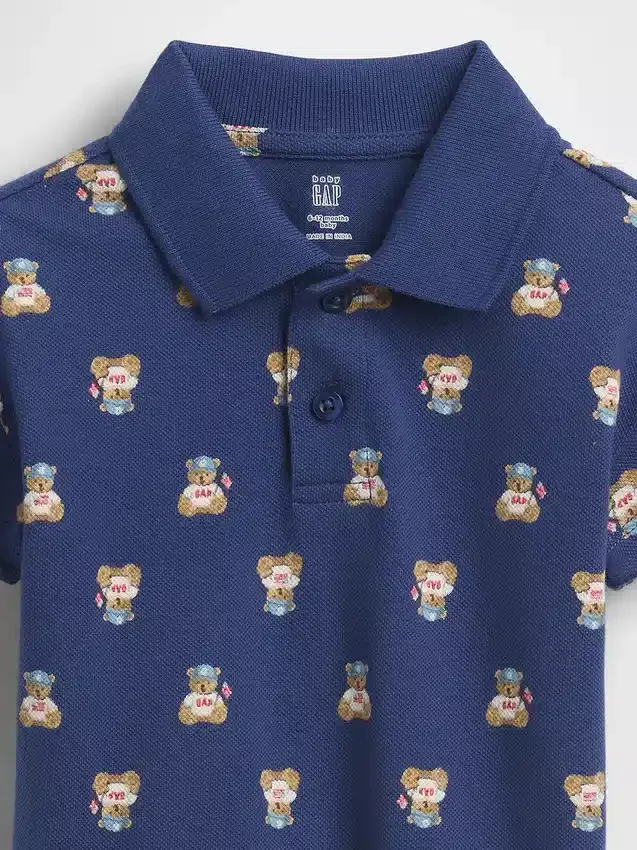 Baby Brannan Bear-piképolo-antrekk