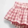 Baby Brannan Bear-tanktop og rutete skjørt-sett