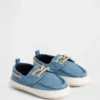 Baby-båtsko i denim