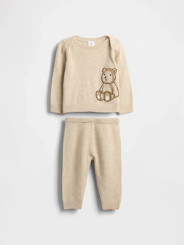 Baby CashSoft Brannan Bear-gensersett