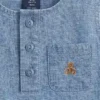 Baby-denim-antrekk med lommer