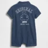 Baby-denim-heldrakt i ett stykke med Gap Logo