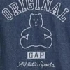 Baby-denim-heldrakt i ett stykke med Gap Logo
