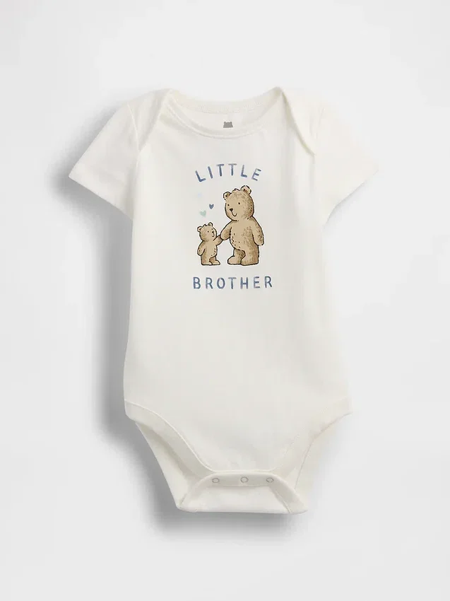 Baby First Favorites body i økologisk bomull