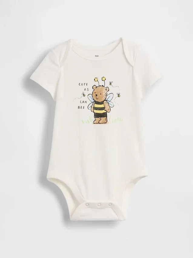 Baby First Favorites body i økologisk bomull