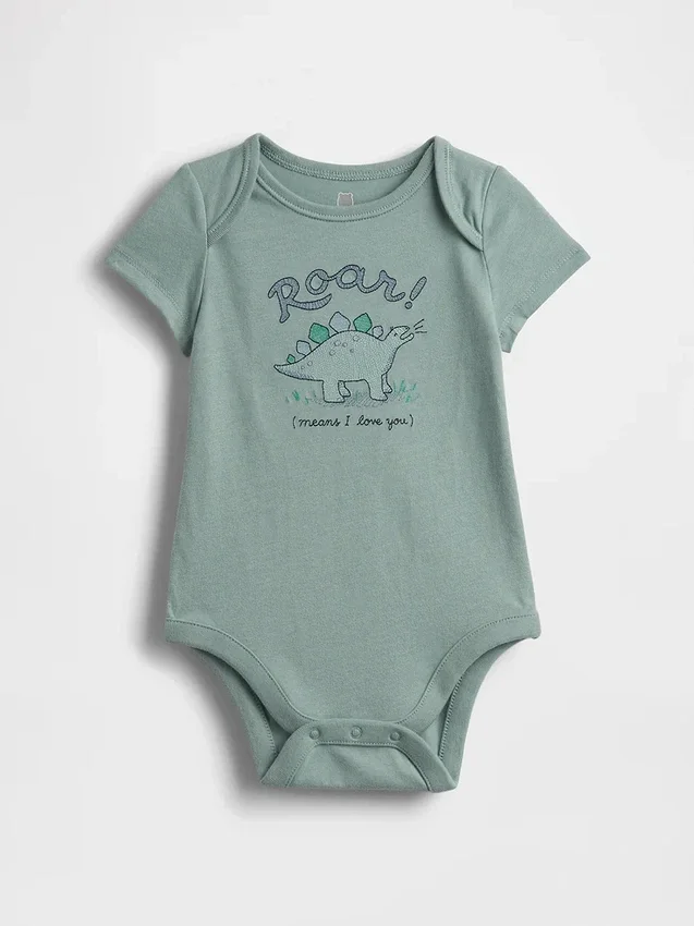 Baby First Favorites body i økologisk bomull