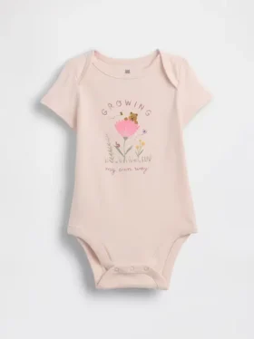 Baby First Favorites body i økologisk bomull