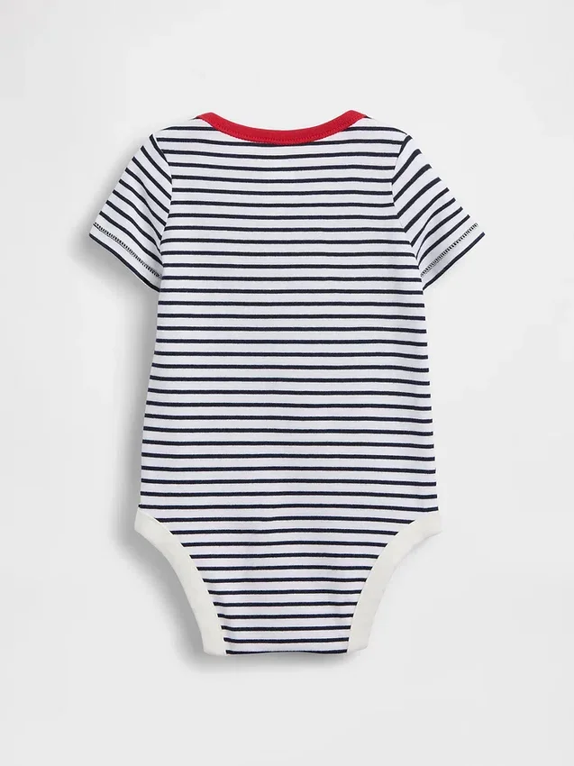 Baby First Favorites body i økologisk bomull